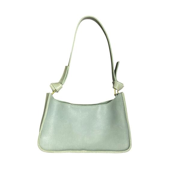Madewell Sage Light Green Leather Sydney Shoulder Bag NWT - Picture 1 of 4
